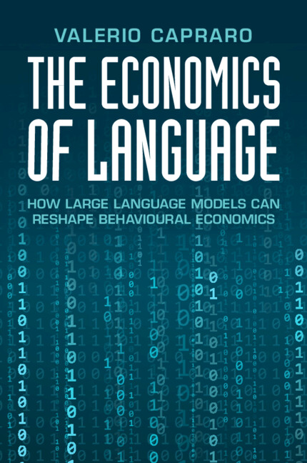 Couverture livre The economics of language