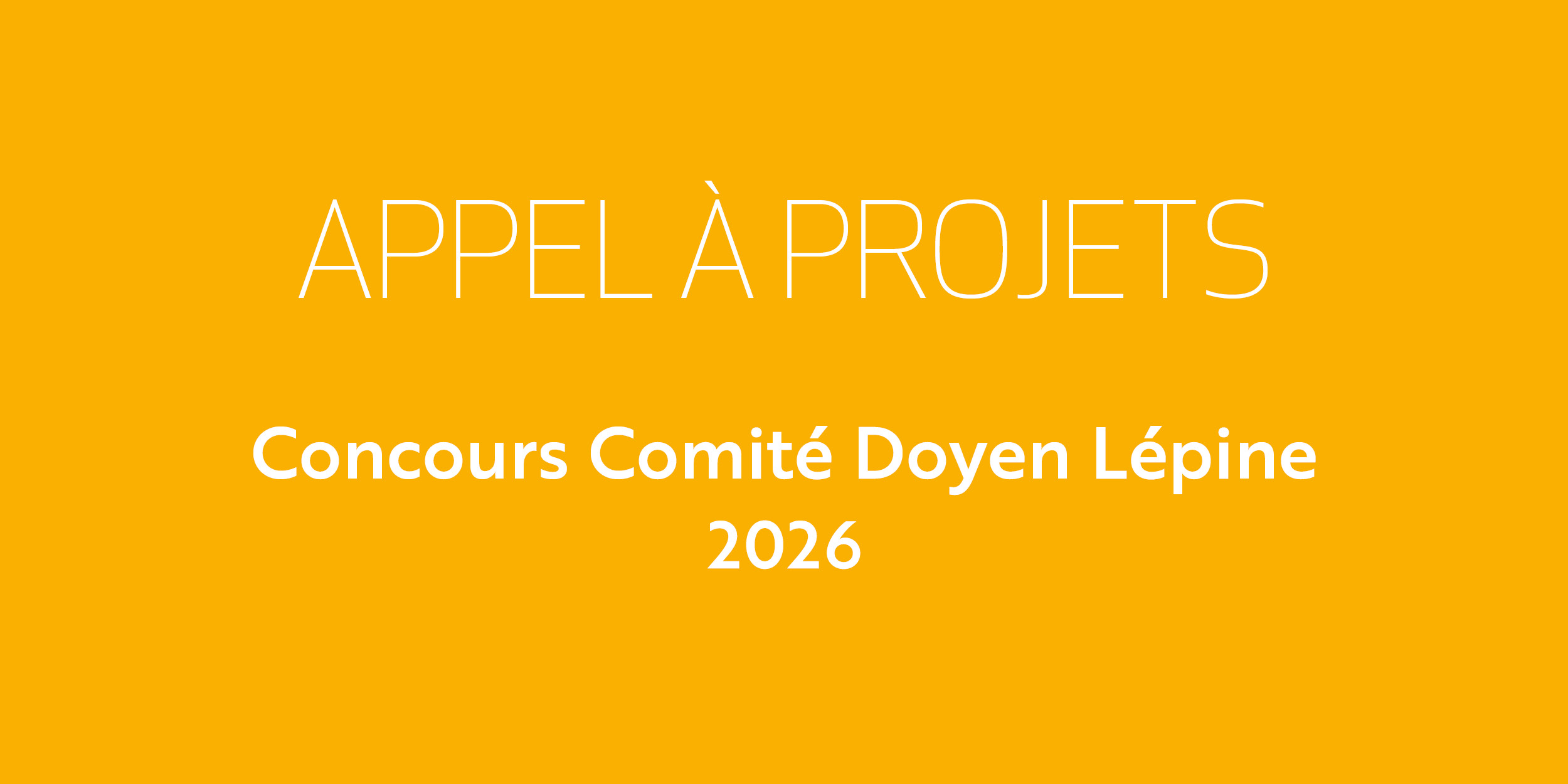 Visuel AAP LEPINE