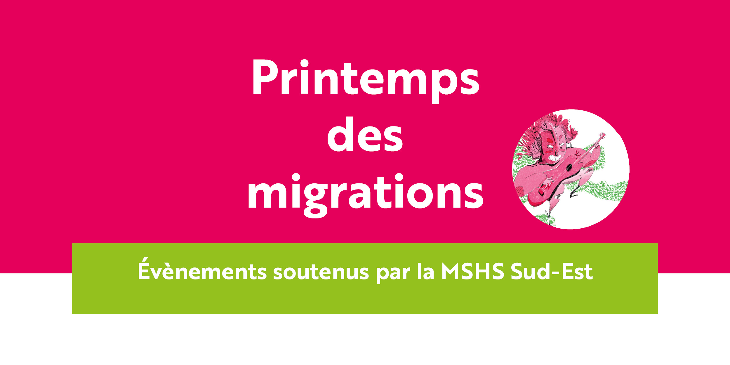 Affiche printemps des migrations 2026