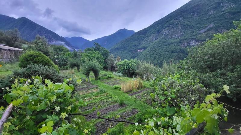 Jardin du monastère de Saorge